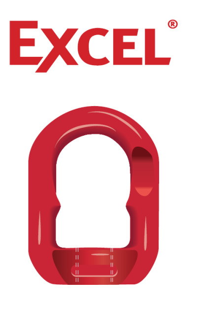 EL - Green Pin Eye Nut, Grade 8 eye nut