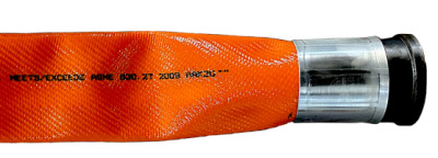 YPUC/OPUC 4" or 5" CONCRETE HOSE Assembly Layflat TPU Concrete & Mortar by Paragon