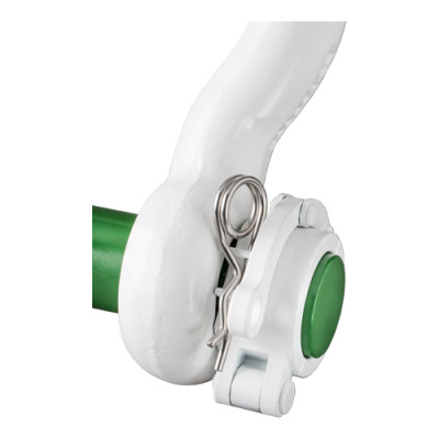 P-5365 - Green Pin Shackle, Release ROV Shackle (grade 8) With Locking Clamp