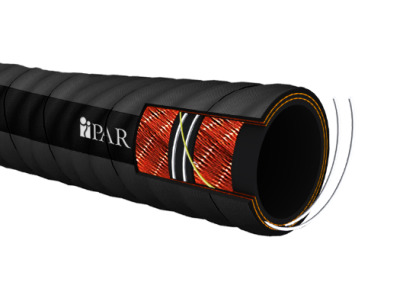 TTCH Petroleum Hose Corrugated Tank Truck Oil Suction & Discharge Hose 150PSI by Paragon