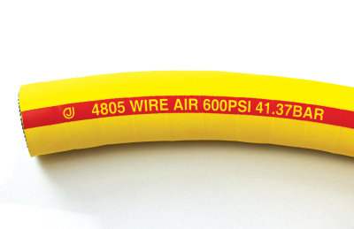 4805 WIRE REINFORCED AIR HOSE - 600 PSI by Jason Industrial