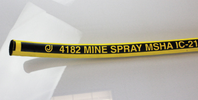 4182 MSHA MINE SPRAY HOSE 1,000 PSI by Jason Industrial