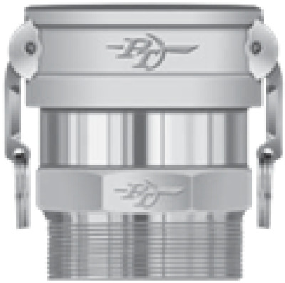 BSV-COUPLER SWIVEL 360° X MALE NPT THREAD by PT Coupling