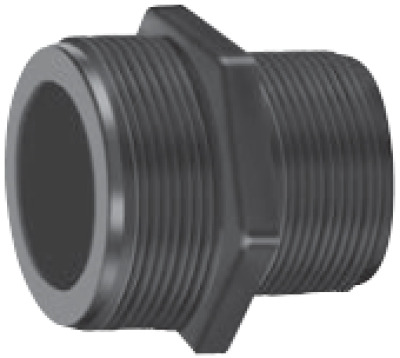 POLY REDUCER NIPPLES MALE NPT X MALE NPT by PT Coupling