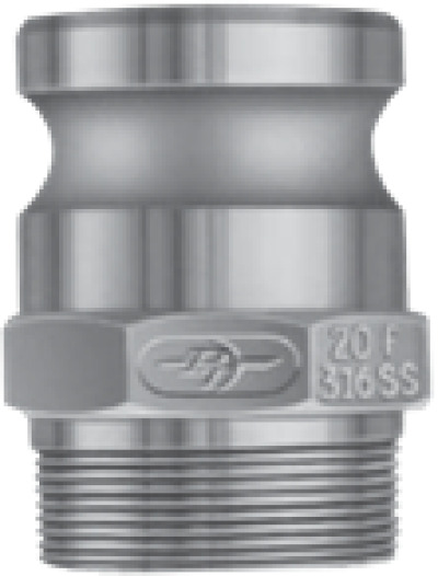 F-ADAPTER X MALE NPT THREAD by PT Coupling