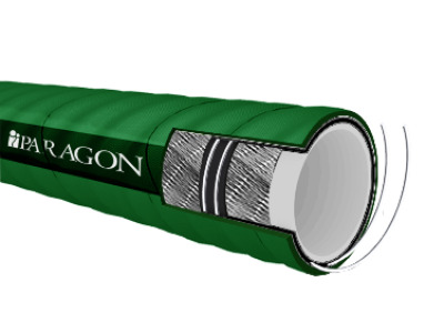 CUCS-250 UHMWPE CHEMICAL Suction & Delivery HOSE 250PSI Blue or Green Corrugated by Paragon