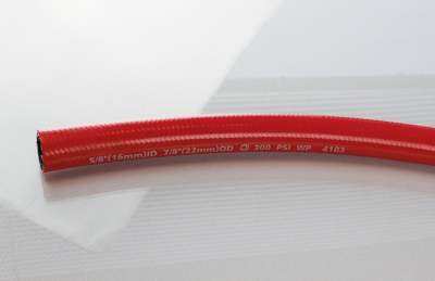 4103 Red PVC Air Hose - Medium Oil Resistant by Jason Industrial