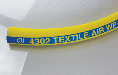 4302 TEXTILE REINFORCED AIR HOSE - 400 PSI by Jason Industrial