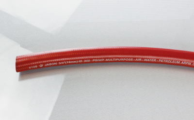 4105 Multi-Purpose TPR Hose - Red by Jason Industrial