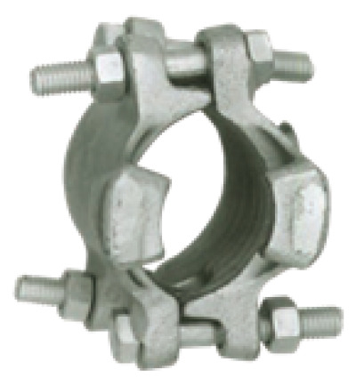 BOLT TYPE CLAMPS PLATED DUCTILE IRON 2 BOLT & 4 BOLT by PT Coupling