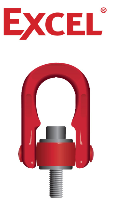 ADAUNC - EXCEL Rotating Hoist Ring UNC, Grade 8