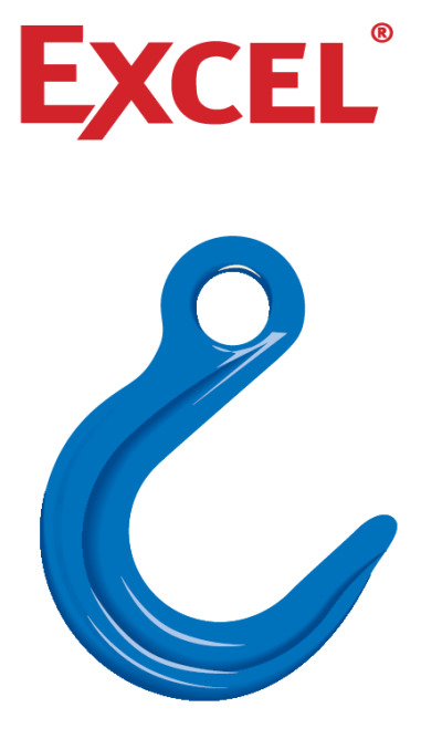 UCFO - Green Pin Foundry Hook E, Grade 10 eye foundry hook